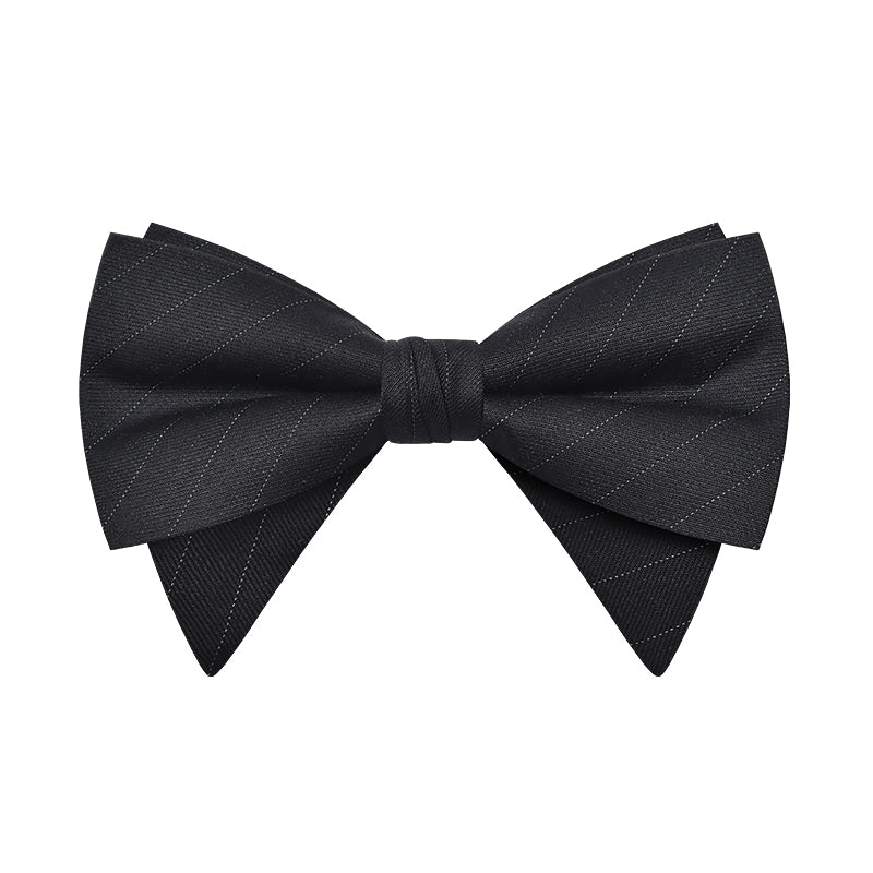 Pinstripe Bow Ties