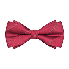 Burgundy Luxury Bow Tie