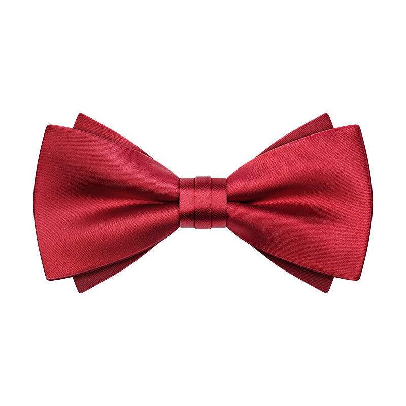 Bold Colour Satin Bow Ties